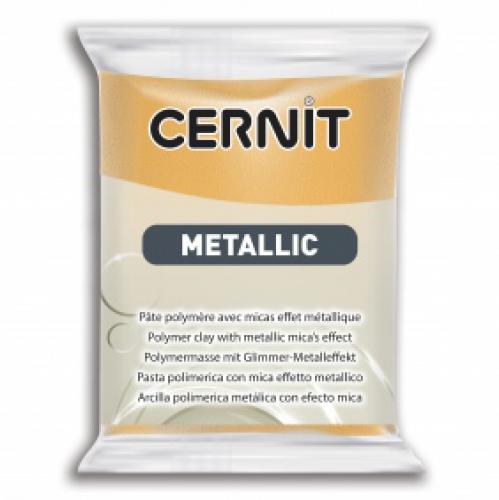 Cernit Metallic Goud nr.50 56gr - Polymeerklei / Boetseerklei