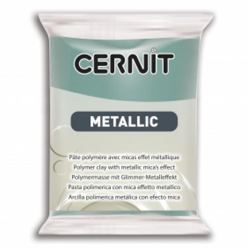 Cernit Metallic Klei Blauw Goud 56g - Polymeerklei / Boetseerklei