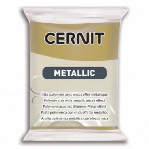 Cernit Metallic Antiek Goud 56gr - Polymeerklei / Boetseerklei