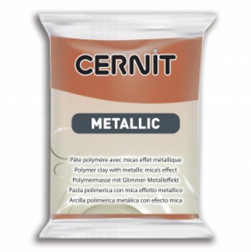 Cernit Metallic Brons 56gr - Polymeerklei / Boetseerklei