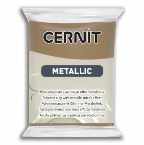 Cernit Metallic Klei Antiek Brons 56gr - Polymeerklei / Boetseerklei