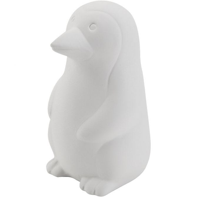 CC Terrakotta Sparschwein Pinguin 11x6x5,5 cm 6 Stück