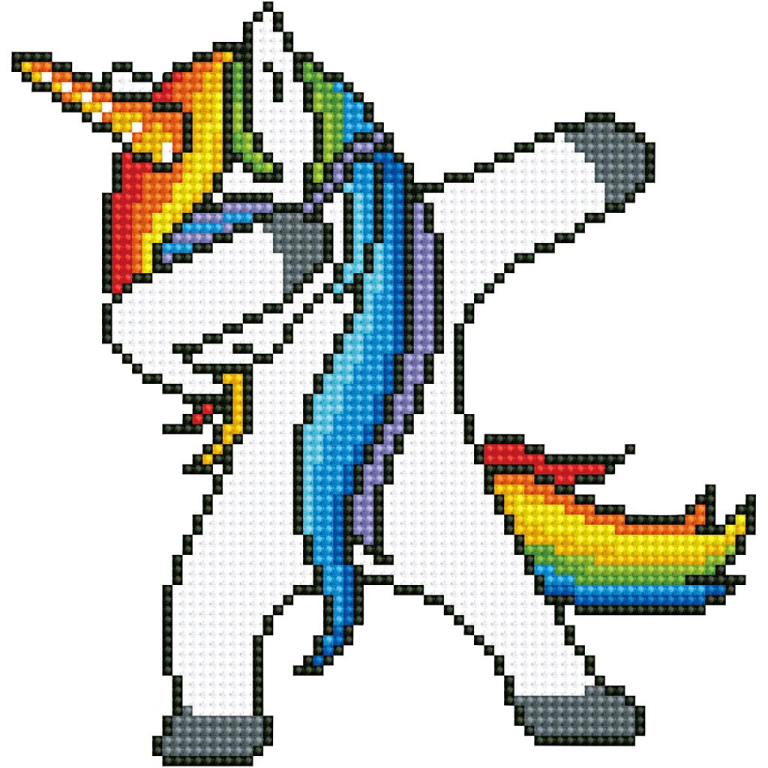 Diamond Dotz Unicorn Dab