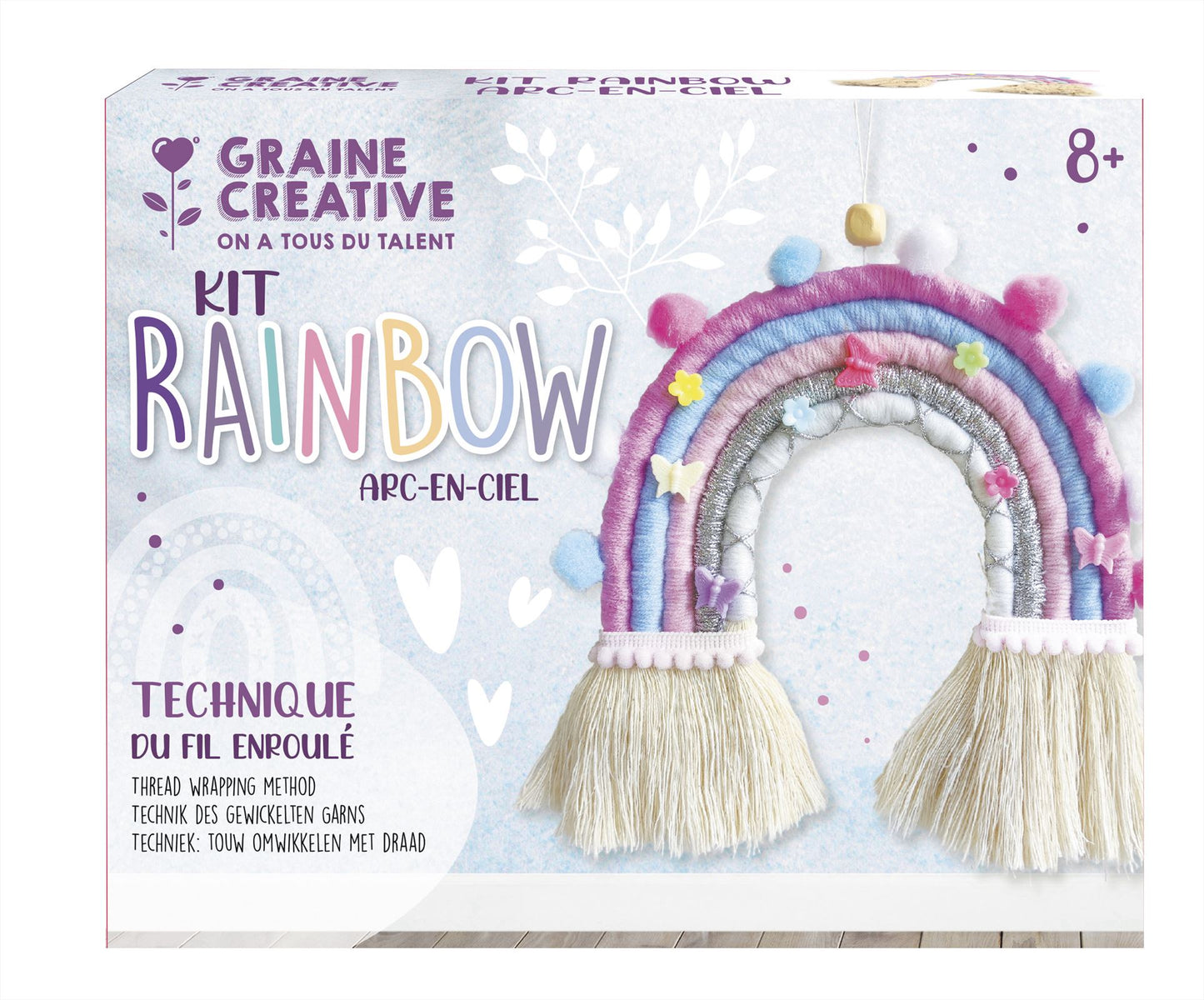 GC Makramee Regenbogen Knüpfset