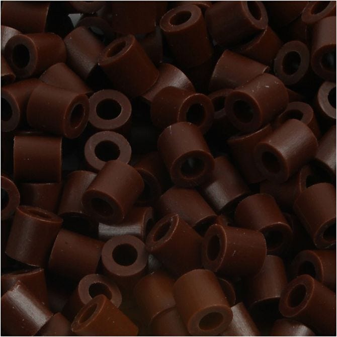 Nabbi Ironing Beads Brown 6000 pieces