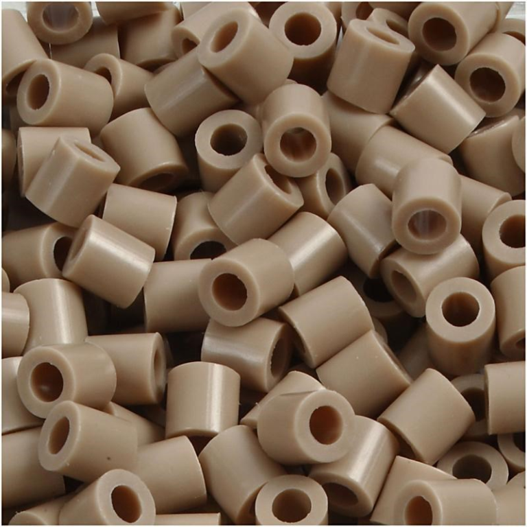 Nabbi Strijkkralen Beige 1100 stuks