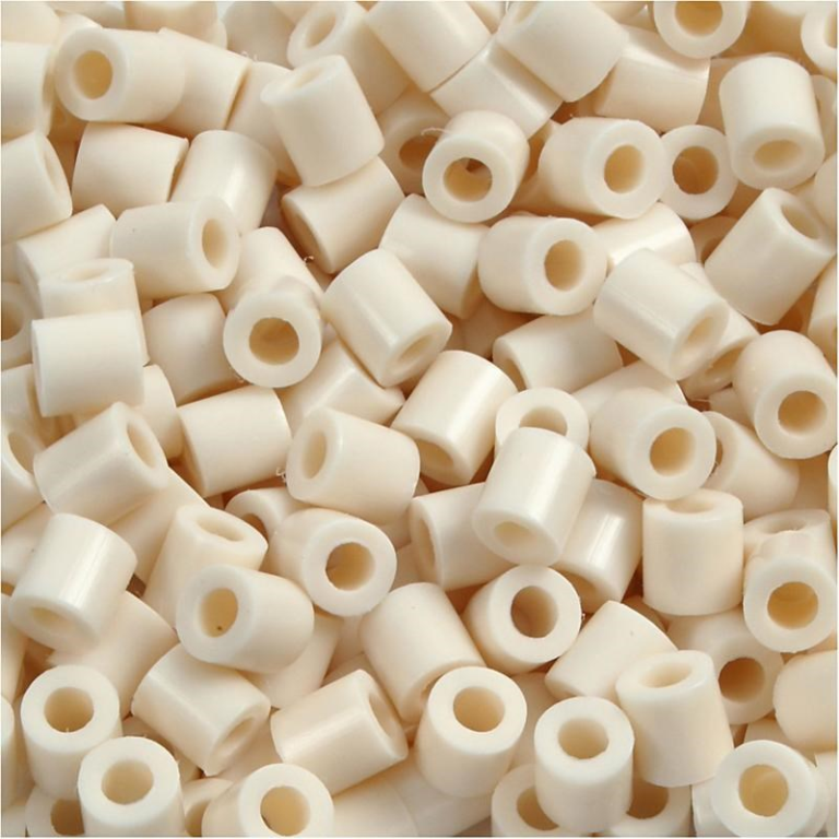 Nabbi Strijkkralen Creme 1100 stuks