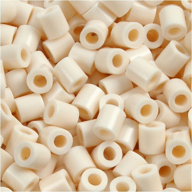 Nabbi Iron-on Beads Light Beige 6000 pcs
