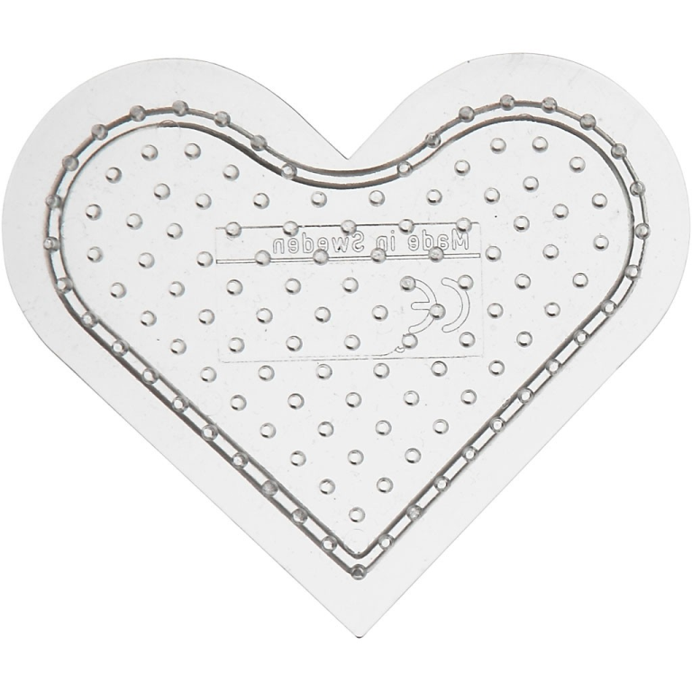 Nabbi Onderplaat Hart Klein 8 cm