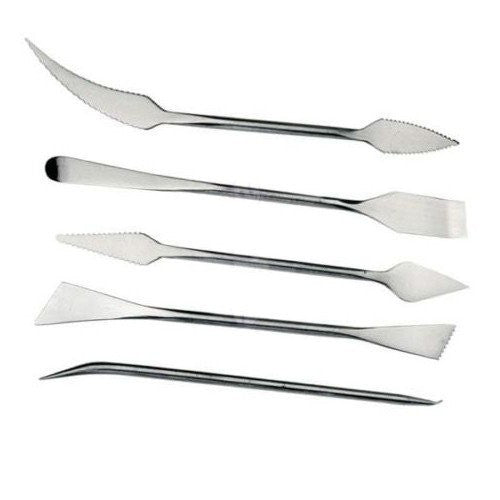 Gereedschap Palletmessen Set 5 stuks - Boetseer & Polymeerklei