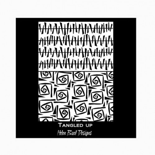 Helen Breil silkscreen Tangled up