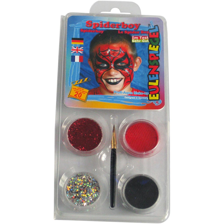 Eulenspiegel Make-up Motif Set Spider-Man