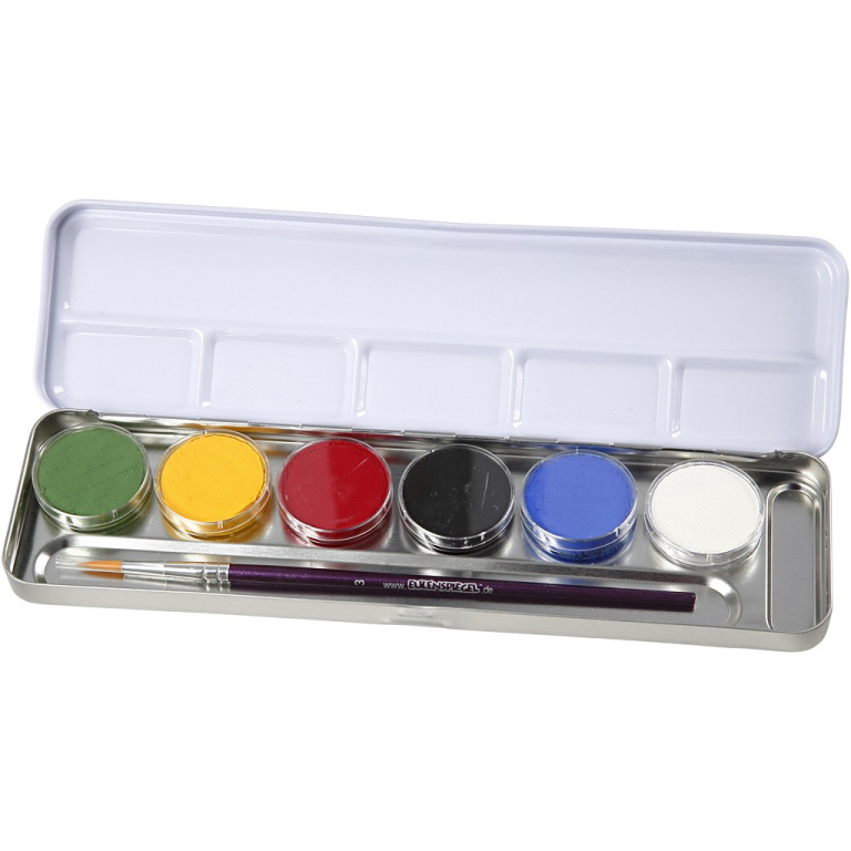 Eulenspiegel Make-up Palette 6x3.5 ml