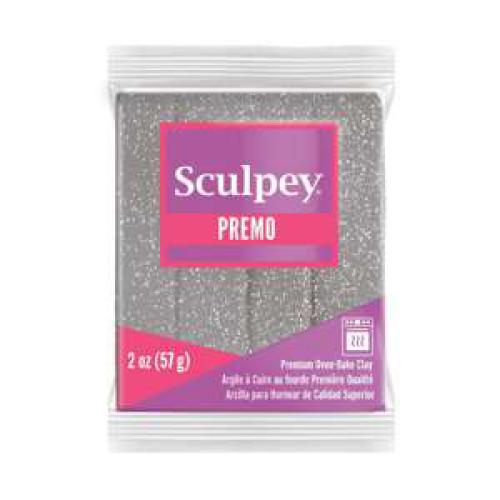 Sculpey Premo klei White Gold Glitter - Polymeerklei / Boetseerklei