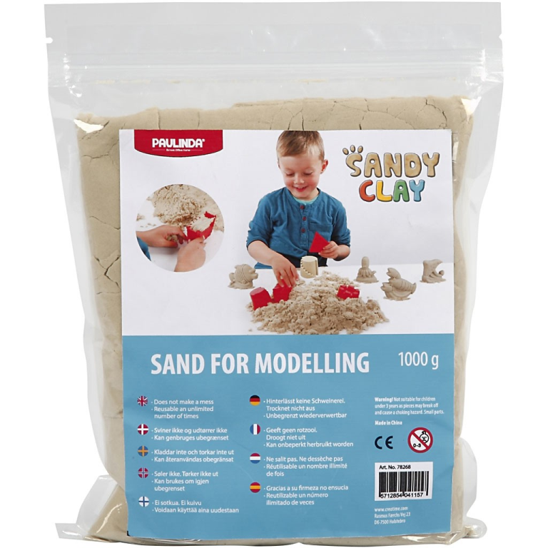 Sandy Clay Speelzand Naturel 1 kg