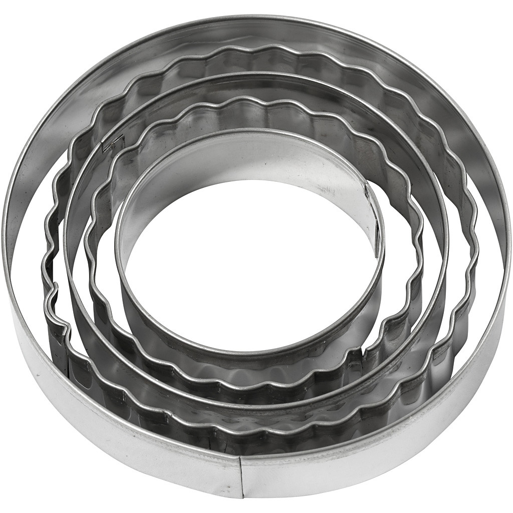 CC Cutters largest 8 cm Circles 5 pieces