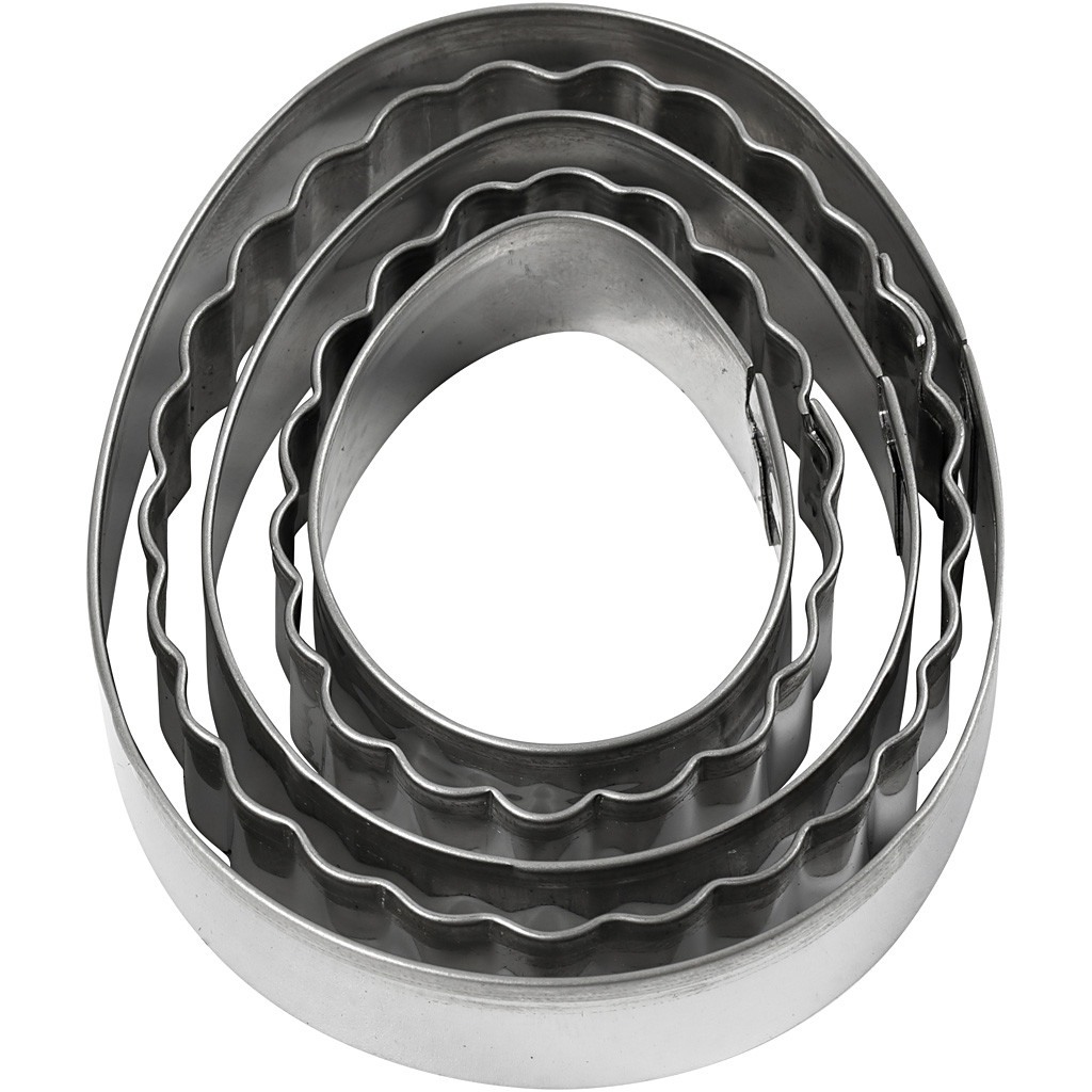 CC Ausstechformen 8 cm Eier 5 Stück