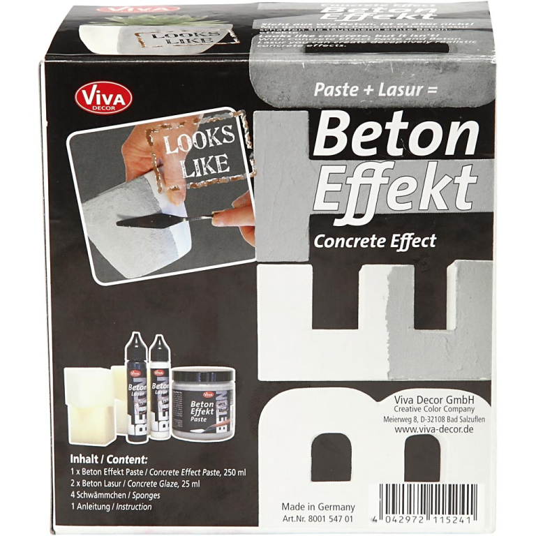 Viva Decor Beton Effect Pasta Set
