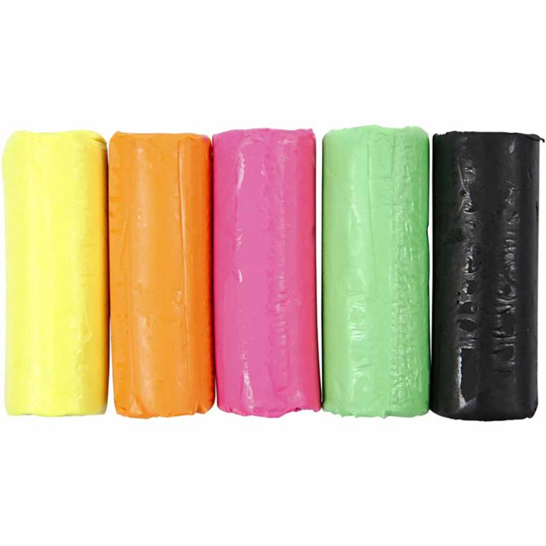 CC Soft Clay Set 400 gr Neon Multi