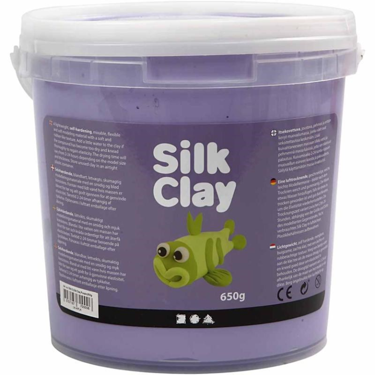 Silk Clay® 650 gr Paars