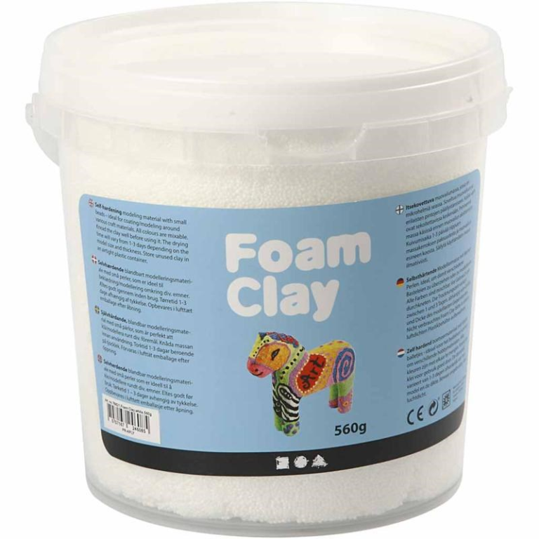 Foam Clay® Weiß 560g