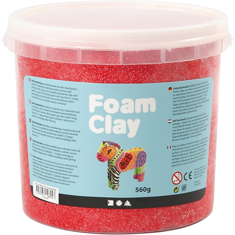 Foam Clay® Rood 560gr