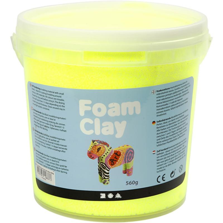 Foam Clay® Neon Gelb 560g