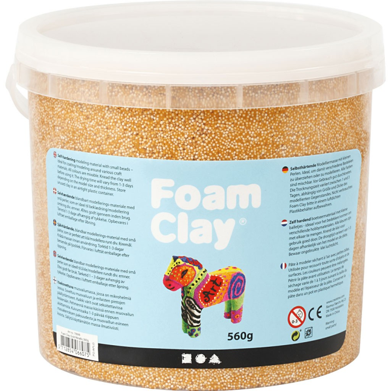 Foam Clay® Metallic Goud 560gr
