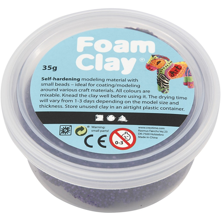 Foam Clay® Paars 35gr