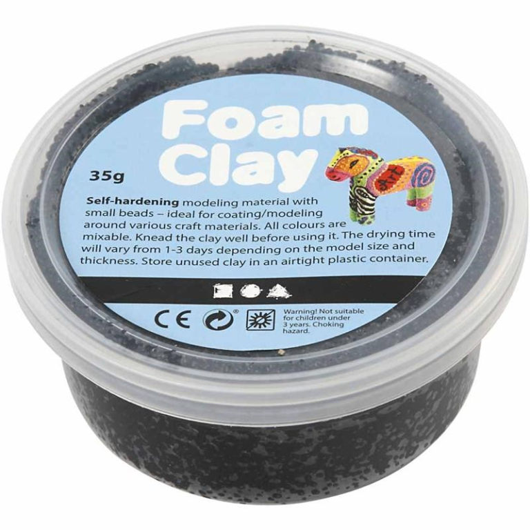 Foam Clay® 35gr Schwarz