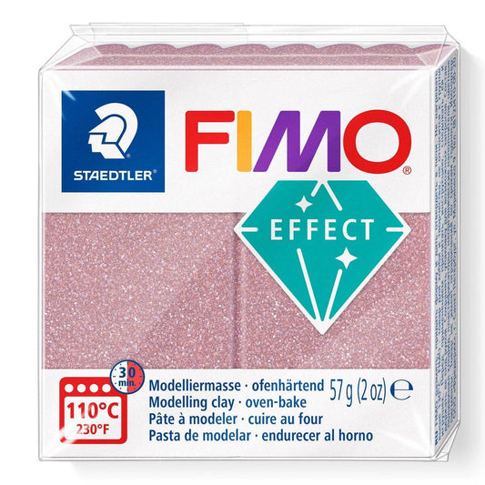 FIMO® Effect 57g Glitzer Roségold