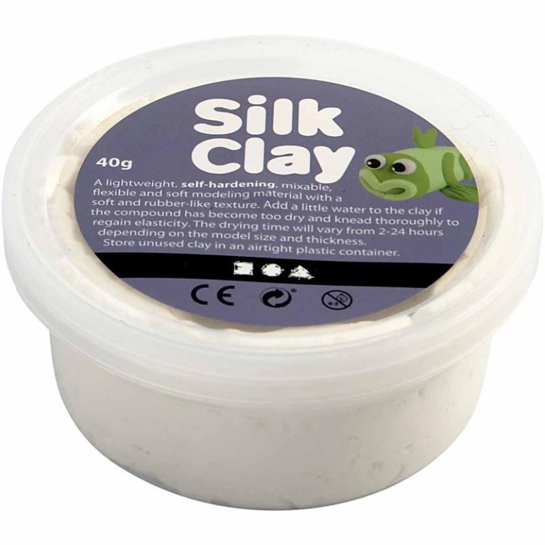 Silk Clay® Wit 40 gr