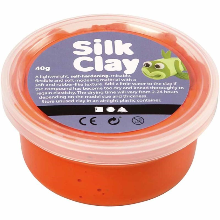 Silk Clay® Oranje 40 gr