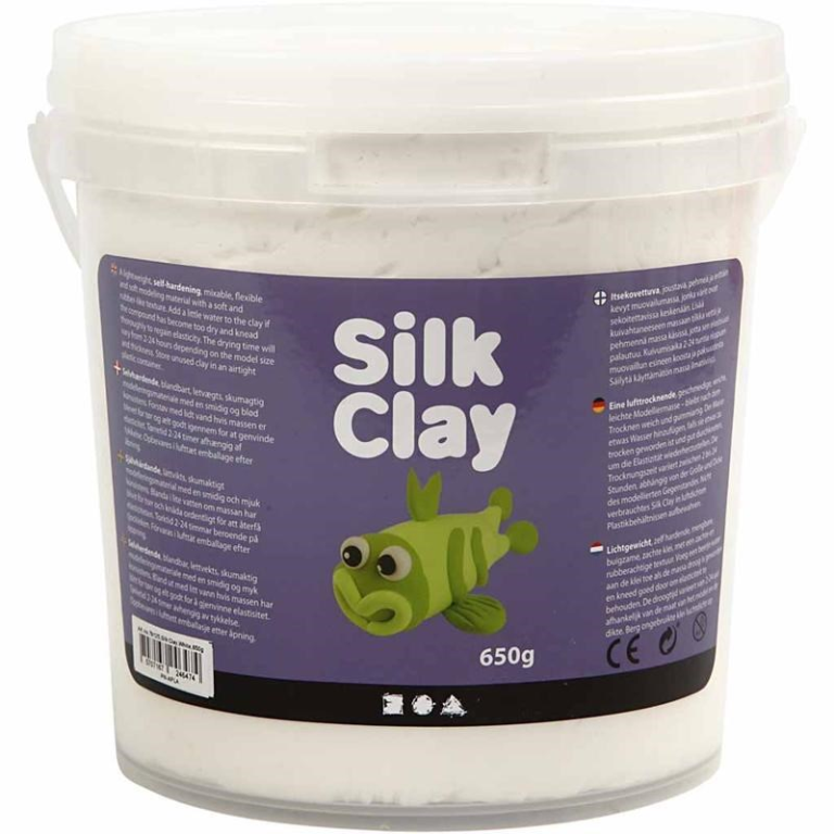Silk Clay® 650 g Weiß