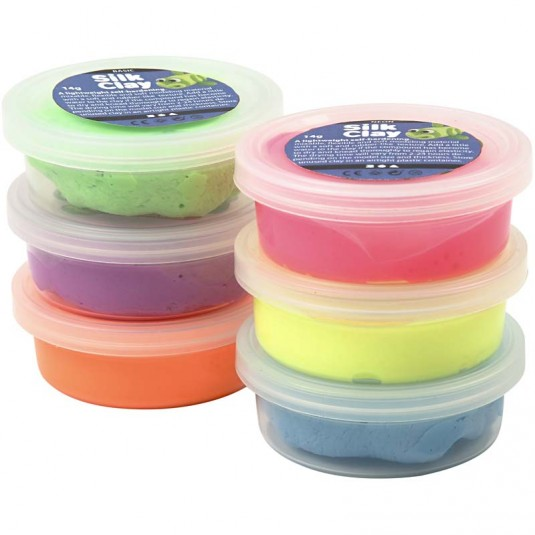 Silk Clay® Koker Neon 6x14 gr