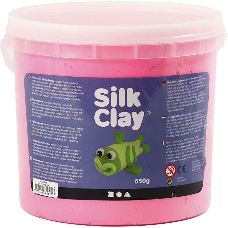 Silk Clay® 650 gr Roze