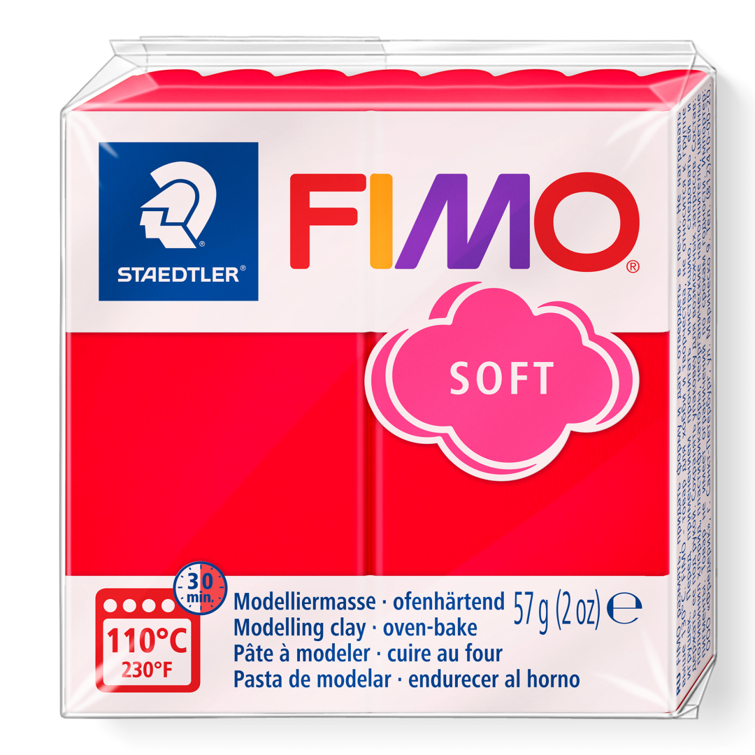 FIMO® Soft 56 gr Indian Rood