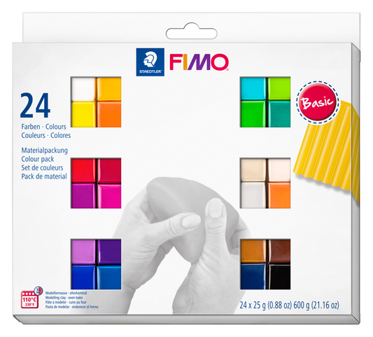 FIMO® Soft Basic Set 24x25 gr