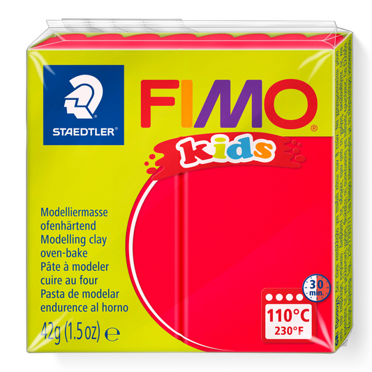 FIMO® Kids 42 gr Rood