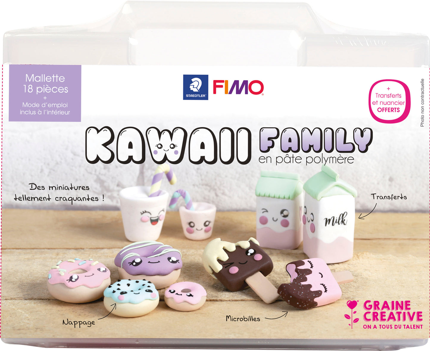 Fimo® Kawaii Koffer Zoetigheden