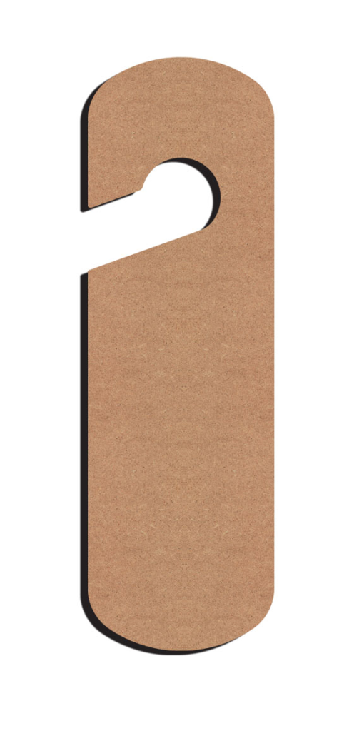 Gomille MDF Deurhanger 30x10 cm