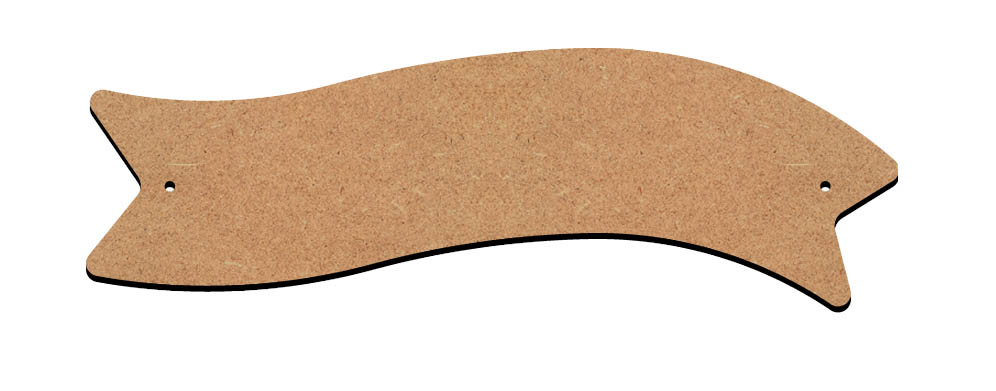 Gomille MDF Namensschild 22x7 cm