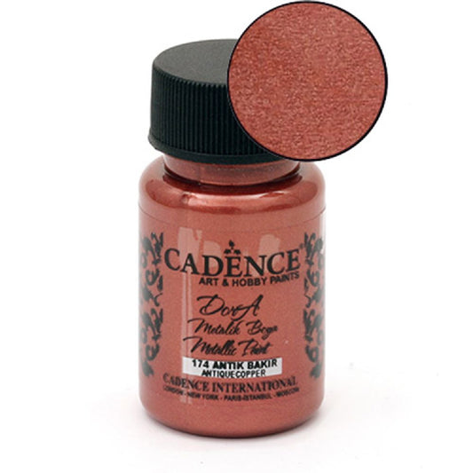 Cadence Dora Acrylverf Metallic 50 ml Antique Copper