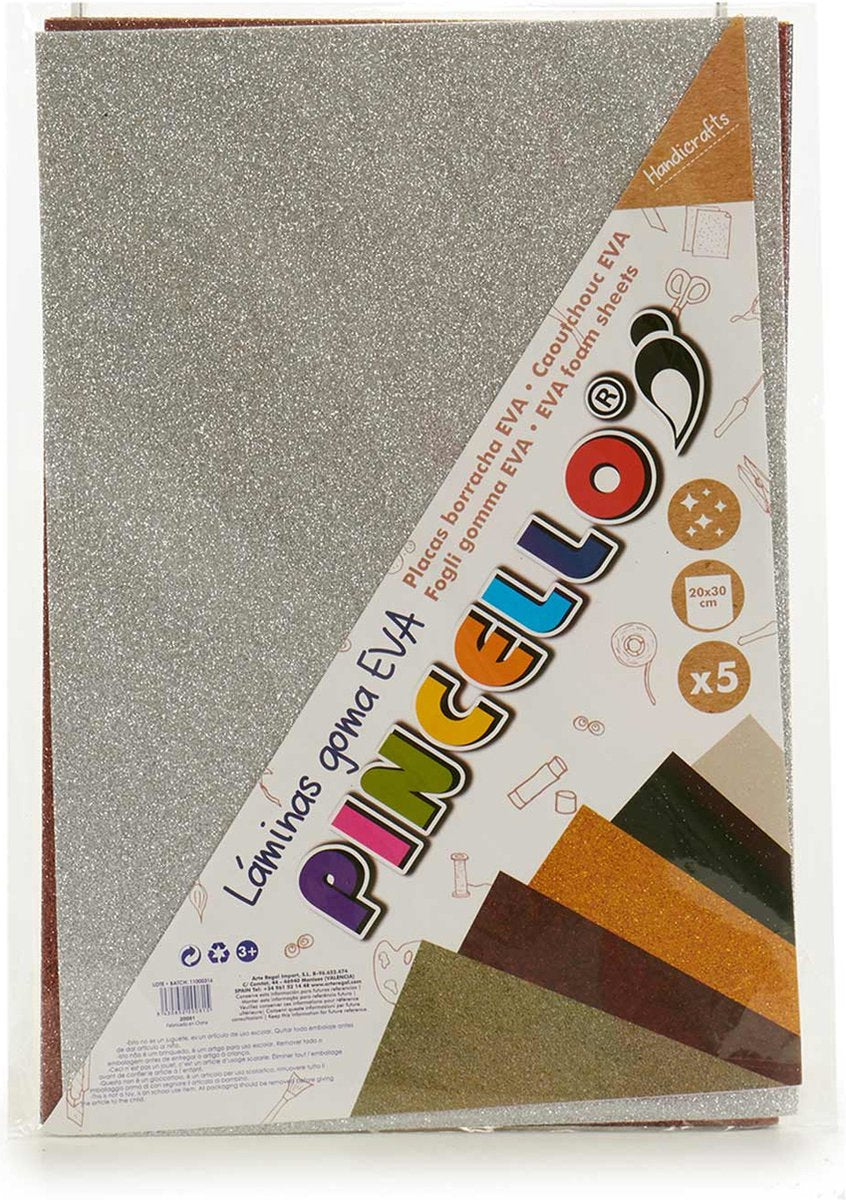 Pincello EVA Knutsel Foam A4 Glitter