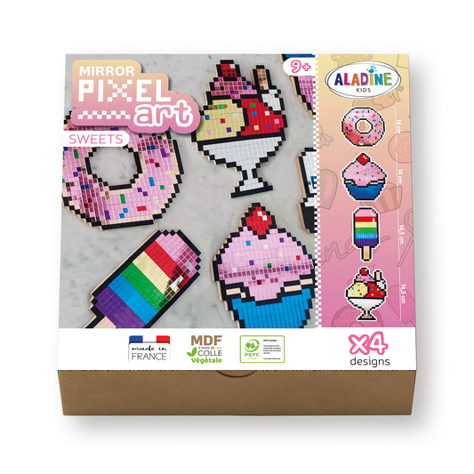 Aladine Set Mirror Pixel Art Candies