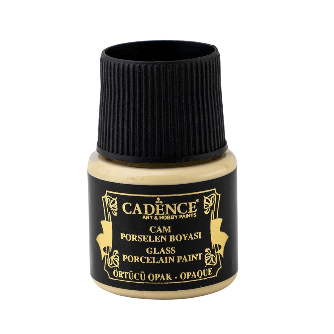 Cadence Glass and Porcelain Paint Opaque 45 ml Green Oxide Yellow