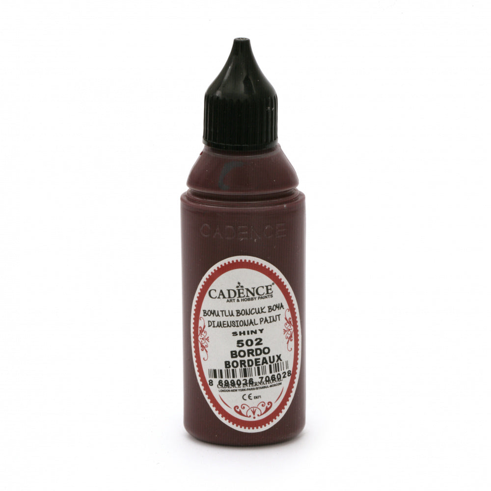 Cadence Dimensional Verf Opaque 50 ml Bordeaux