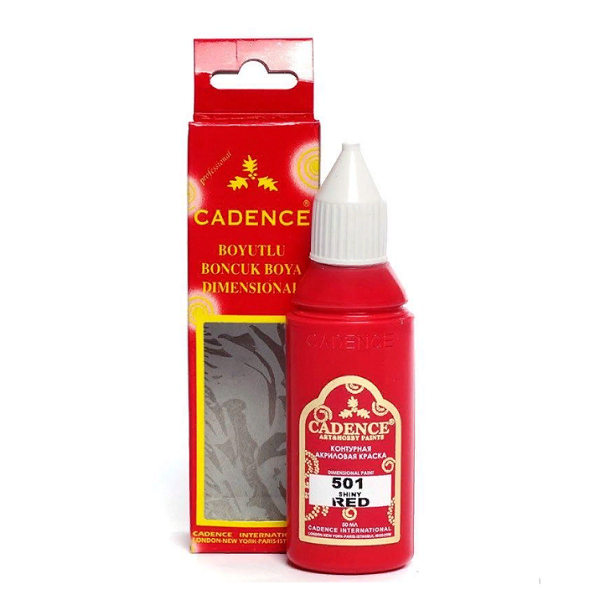 Cadence Dimensional Verf Opaque 50 ml Red