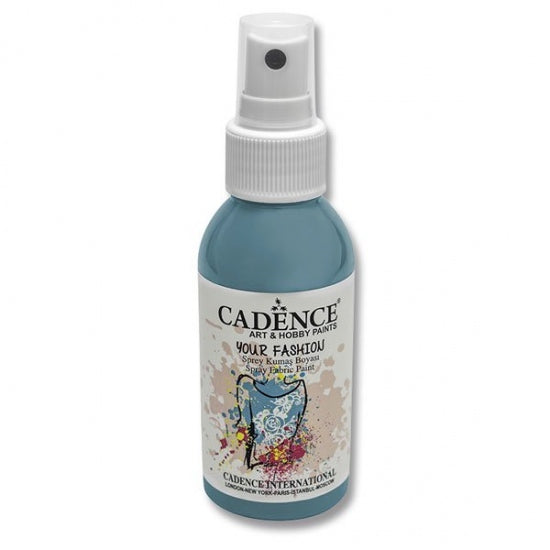 Cadence Fashion Spray Fabric Paint 100 ml Turquoise