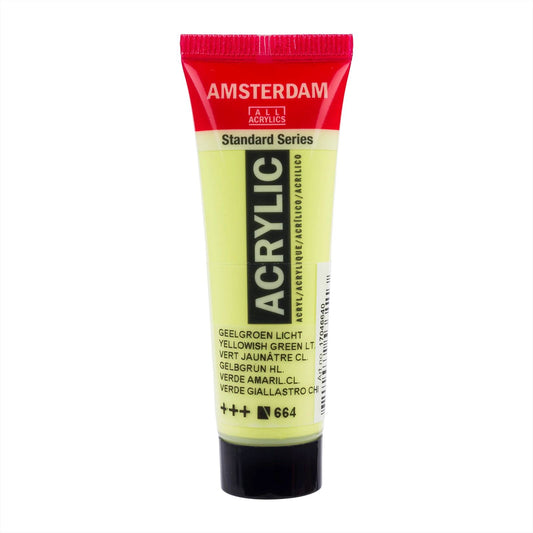 Royal Talens Amsterdam Acrylic Paint 20 ml 664 - Yellowish Green Light